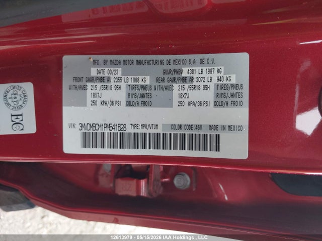 Mazda Cx-30 Gs 2023 3MVDMBCM1PM541628 Image 9