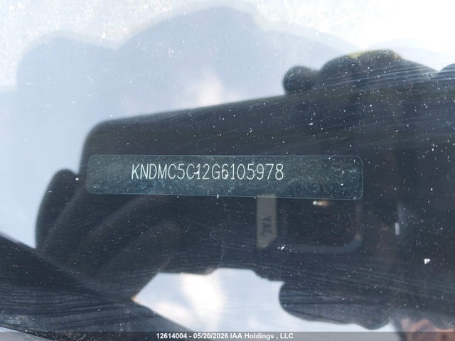 Auction sale of the 2016 Kia Sedona Sx, vin: KNDMC5C12G6105978, lot number: 12614004
