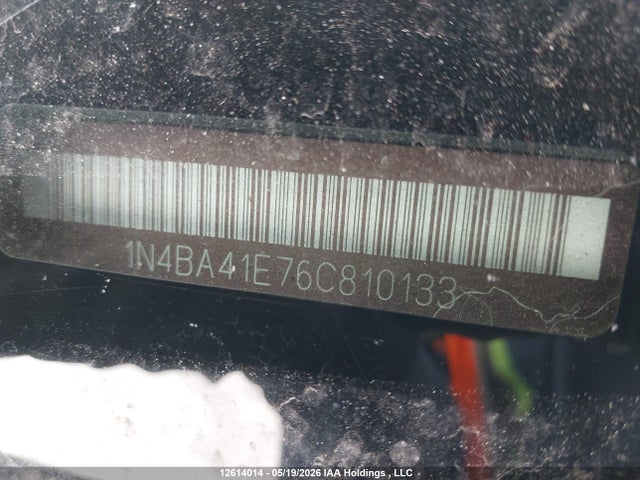 Продаж на аукціоні авто 2006 Nissan Maxima 3.5 Sl, vin: 1N4BA41E76C810133, номер лоту: 12614014