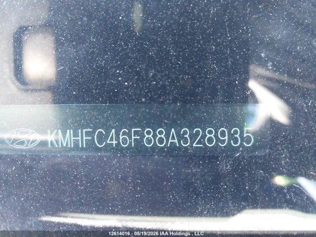 12614016 :رقم المزاد ، KMHFC46F88A328935 vin ، 2008 Hyundai Azera Se/limited مزاد بيع