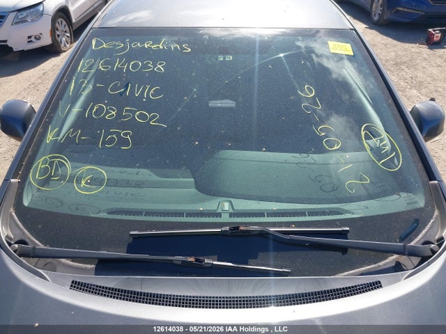 Aukcja sprzedaży 2013 Honda Civic Lx, vin: 2HGFB2F47DH108502, numer aukcji: 12614038
