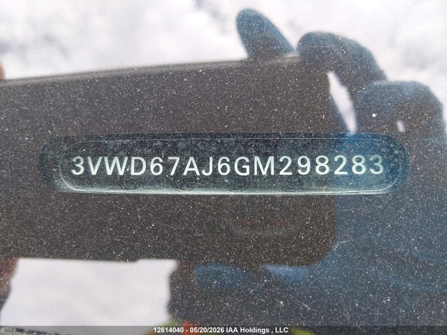 3VWD67AJ6GM298283 Volkswagen JETTA SE