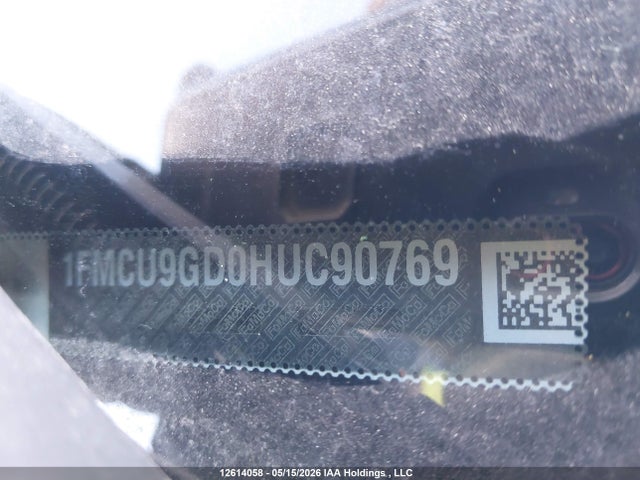 Ford ESCAPE SE 2017 1FMCU9GD0HUC90769 Image 18