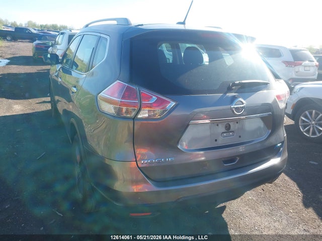 12614061 :رقم المزاد ، 5N1AT2MT2FC876390 vin ، 2015 Nissan Rogue مزاد بيع
