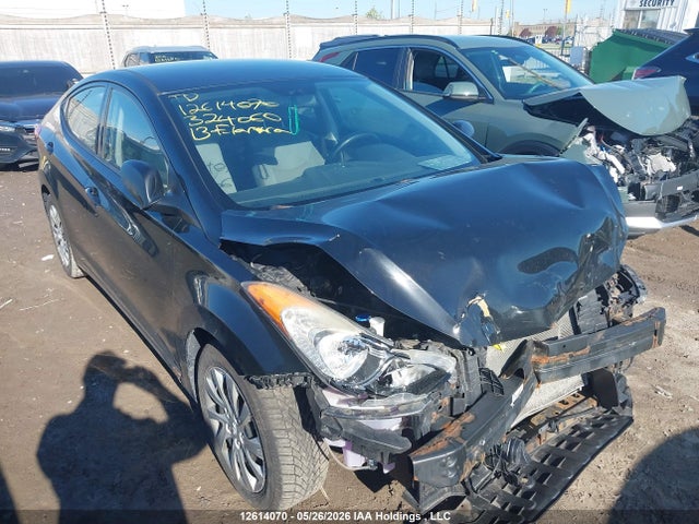 12614070 :رقم المزاد ، 5NPDH4AE8DH324060 vin ، 2013 Hyundai Elantra Gl مزاد بيع