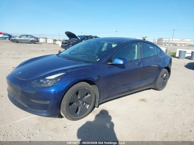 12614073 :رقم المزاد ، 5YJ3E1EB6PF416628 vin ، 2023 Tesla Model 3 Long Range مزاد بيع