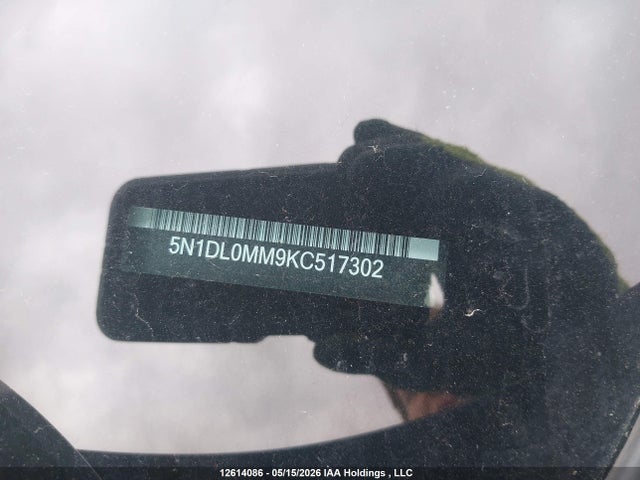 5N1DL0MM9KC517302 Infiniti Qx60 Luxe/pure