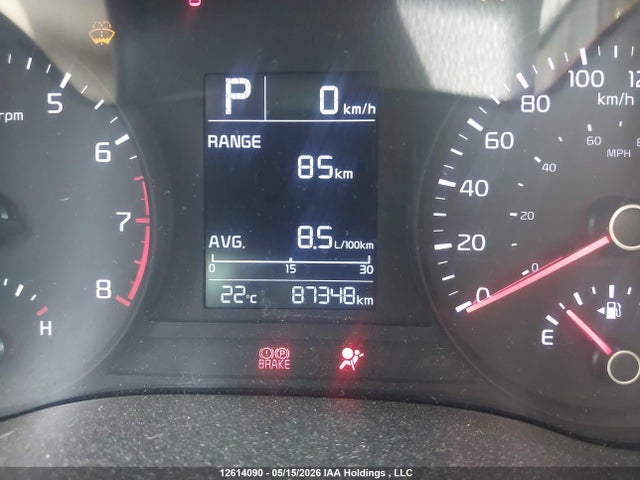 12614090 :رقم المزاد ، 3KPA25ADXME387800 vin ، 2021 Kia Rio 5-door مزاد بيع