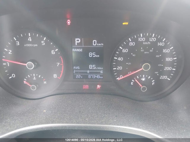 12614090 :رقم المزاد ، 3KPA25ADXME387800 vin ، 2021 Kia Rio 5-door مزاد بيع