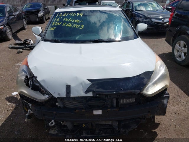Продаж на аукціоні авто 2016 Hyundai Veloster, vin: KMHTC6AE5GU266503, номер лоту: 12614094