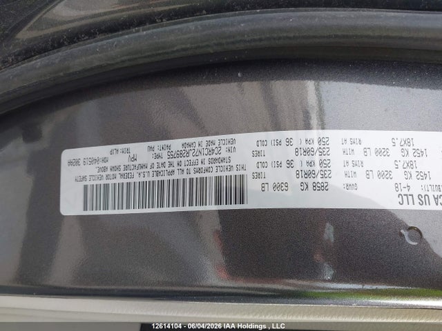 12614104 :رقم المزاد ، 2C4RC1N72JR289755 vin ، 2018 Chrysler Pacifica Hybrid Limited مزاد بيع