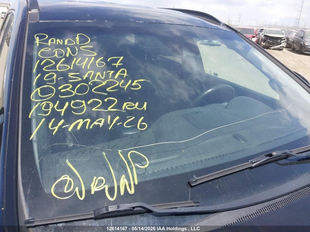 12614167 :رقم المزاد ، KM8SNDHF2KU302245 vin ، 2019 Hyundai Santa Fe Xl Se مزاد بيع
