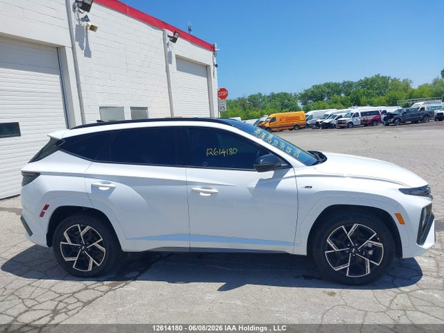 2025 Hyundai Tucson N-line Hybrid Awd მანქანა იყიდება აუქციონზე, vin: KM8JCDD15SU306530, აუქციონის ნომერი: 12614180