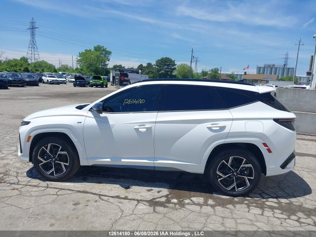 2025 Hyundai Tucson N-line Hybrid Awd მანქანა იყიდება აუქციონზე, vin: KM8JCDD15SU306530, აუქციონის ნომერი: 12614180