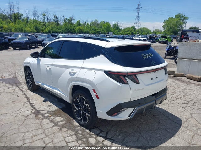 2025 Hyundai Tucson N-line Hybrid Awd მანქანა იყიდება აუქციონზე, vin: KM8JCDD15SU306530, აუქციონის ნომერი: 12614180