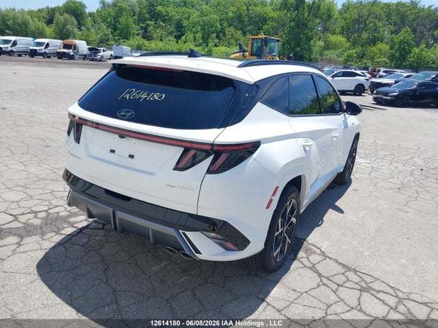 2025 Hyundai Tucson N-line Hybrid Awd მანქანა იყიდება აუქციონზე, vin: KM8JCDD15SU306530, აუქციონის ნომერი: 12614180