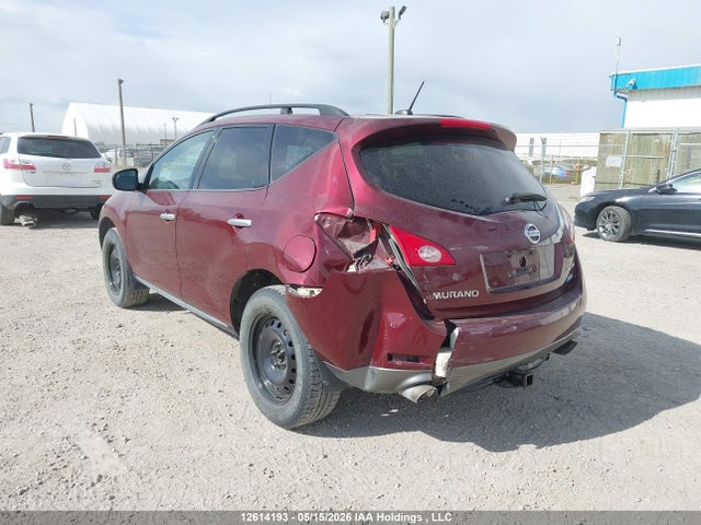 12614193 :رقم المزاد ، JN8AZ1MW5AW120247 vin ، 2010 Nissan Murano S/sl/le مزاد بيع
