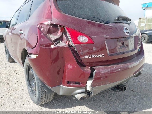 12614193 :رقم المزاد ، JN8AZ1MW5AW120247 vin ، 2010 Nissan Murano S/sl/le مزاد بيع