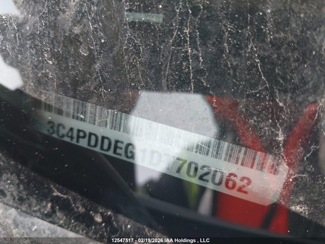 12547517 :رقم المزاد ، 3C4PDDEG1DT702062 vin ، 2013 Dodge Journey R/t Rallye مزاد بيع