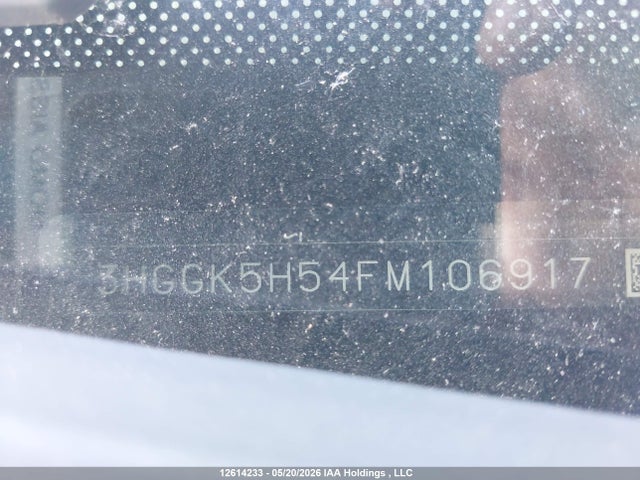 3HGGK5H54FM106917 Honda FIT LX