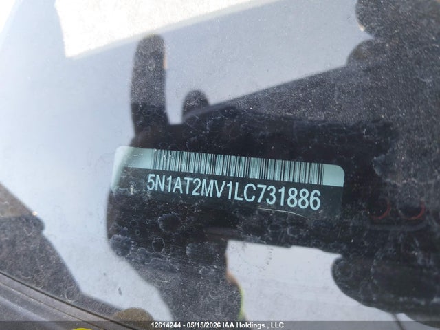 Продажа на аукционе авто 2020 Nissan Rogue S/sl/sv, vin: 5N1AT2MV1LC731886, номер лота: 12614244