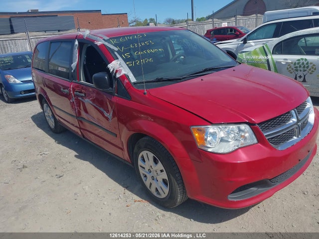 12614253 :رقم المزاد ، 2C4RDGBG9FR633853 vin ، 2015 Dodge Grand Caravan Se/sxt مزاد بيع