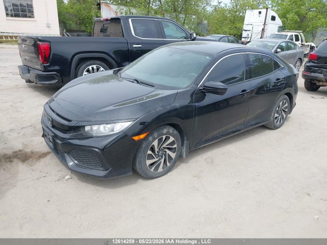 12614259 :رقم المزاد ، SHHFK7G22JU300841 vin ، 2018 Honda Civic Lx مزاد بيع