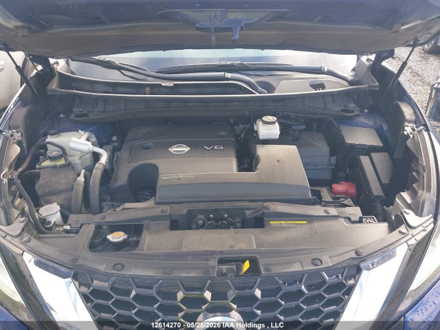 2019 Nissan Murano Platinum/sl/sv მანქანა იყიდება აუქციონზე, vin: 5N1AZ2MS2KN121003, აუქციონის ნომერი: 12614270
