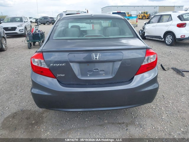 12614274 :رقم المزاد ، 2HGFB2F9XCH121707 vin ، 2012 Honda Civic Ex-l مزاد بيع