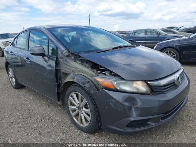 12614274 :رقم المزاد ، 2HGFB2F9XCH121707 vin ، 2012 Honda Civic Ex-l مزاد بيع