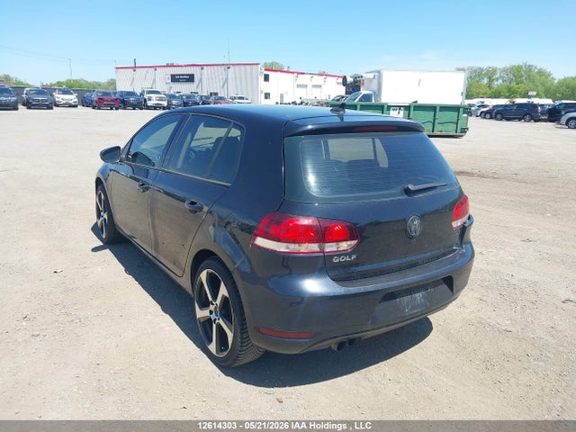 2010 Volkswagen Golf მანქანა იყიდება აუქციონზე, vin: WVWCA7AJ9AW145126, აუქციონის ნომერი: 12614303