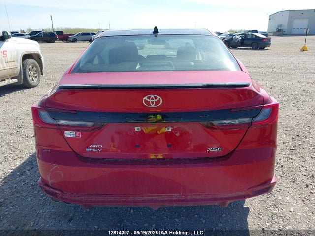 12614307 :رقم المزاد ، 4T1DBADK4TU042922 vin ، 2026 Toyota Camry Hybrid Xse Awd مزاد بيع