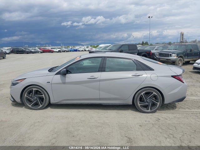 12614316 :رقم المزاد ، KMHLR4AF2PU468405 vin ، 2023 Hyundai Elantra N Line Unlimited Dct مزاد بيع