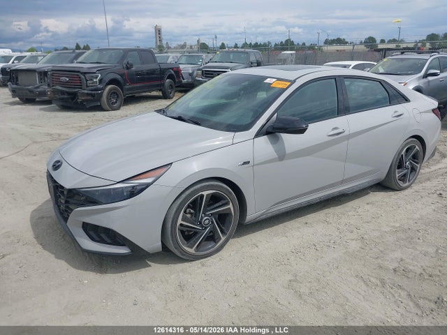 12614316 :رقم المزاد ، KMHLR4AF2PU468405 vin ، 2023 Hyundai Elantra N Line Unlimited Dct مزاد بيع