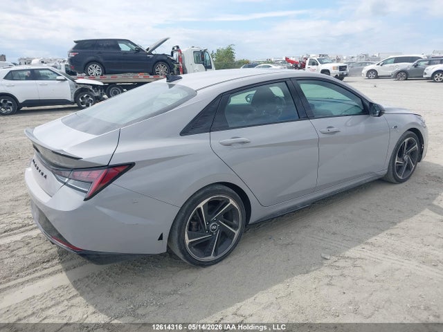 12614316 :رقم المزاد ، KMHLR4AF2PU468405 vin ، 2023 Hyundai Elantra N Line Unlimited Dct مزاد بيع