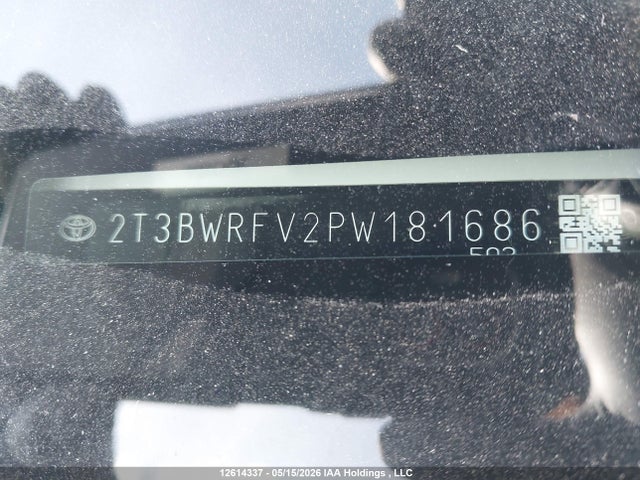2T3BWRFV2PW181686 Toyota Rav4 Hybrid Le