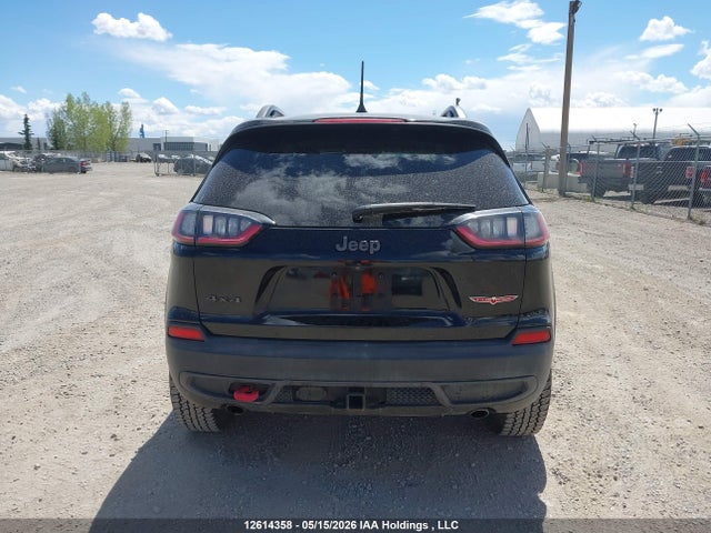 12614358 :رقم المزاد ، 1C4PJMBXXKD116055 vin ، 2019 Jeep Cherokee Trailhawk مزاد بيع
