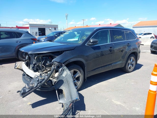 2016 Toyota Highlander Limited მანქანა იყიდება აუქციონზე, vin: 5TDDKRFHXGS289134, აუქციონის ნომერი: 12614392