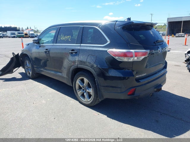 2016 Toyota Highlander Limited მანქანა იყიდება აუქციონზე, vin: 5TDDKRFHXGS289134, აუქციონის ნომერი: 12614392