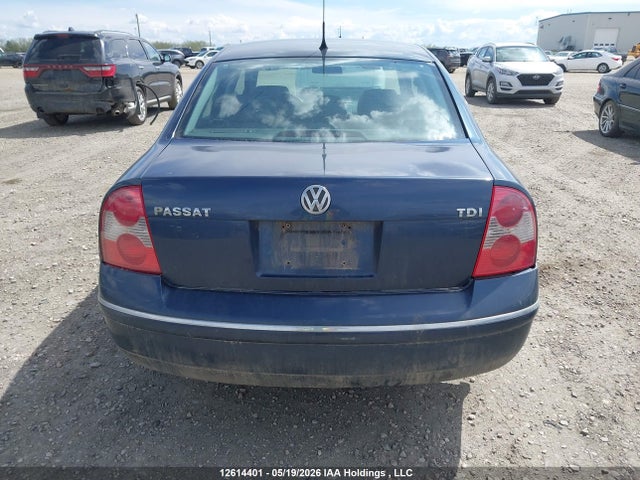 Aukcja sprzedaży 2005 Volkswagen Passat Gls Tdi, vin: WVWAE63B95P056779, numer aukcji: 12614401