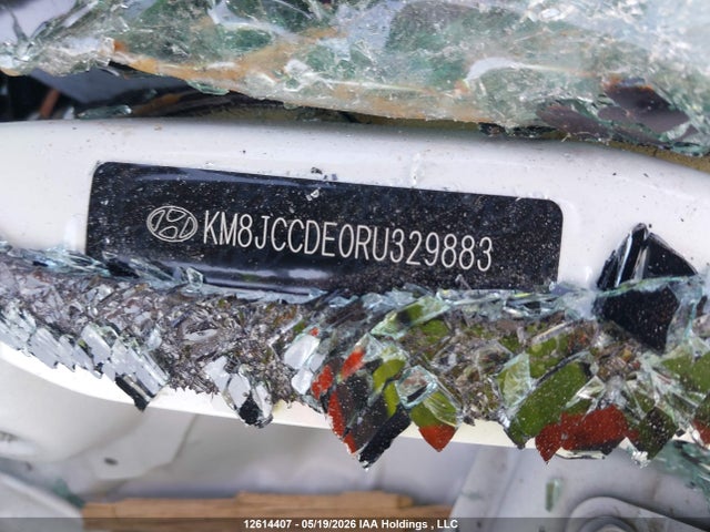 2024 Hyundai Tucson Sel მანქანა იყიდება აუქციონზე, vin: KM8JCCDE0RU329883, აუქციონის ნომერი: 12614407