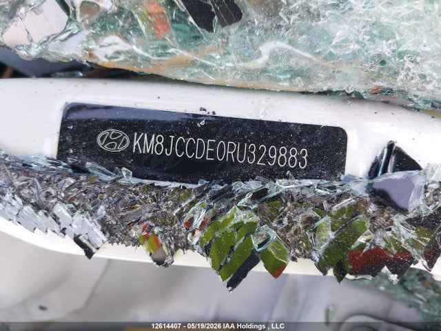 2024 Hyundai Tucson Sel მანქანა იყიდება აუქციონზე, vin: KM8JCCDE0RU329883, აუქციონის ნომერი: 12614407