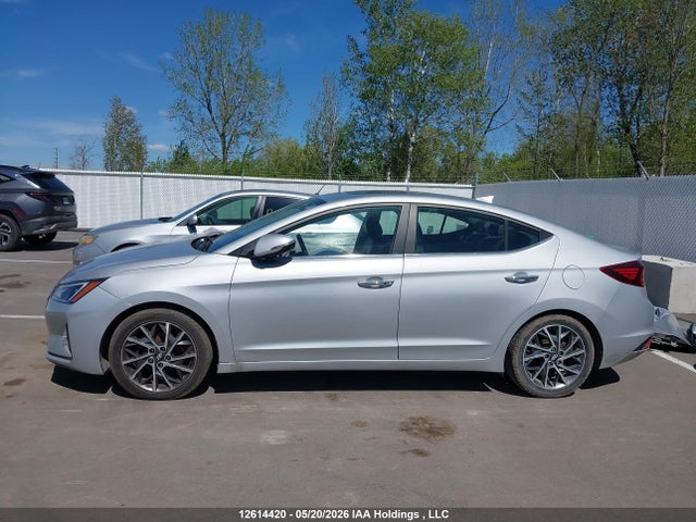 12614420 :رقم المزاد ، KMHD84LF3KU765079 vin ، 2019 Hyundai Elantra Luxury مزاد بيع