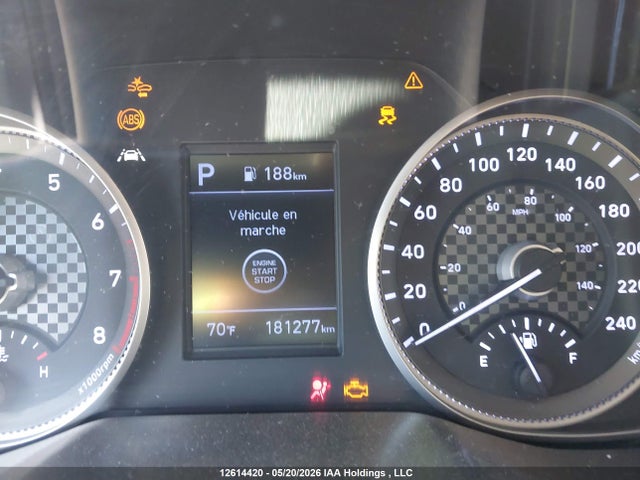 12614420 :رقم المزاد ، KMHD84LF3KU765079 vin ، 2019 Hyundai Elantra Luxury مزاد بيع
