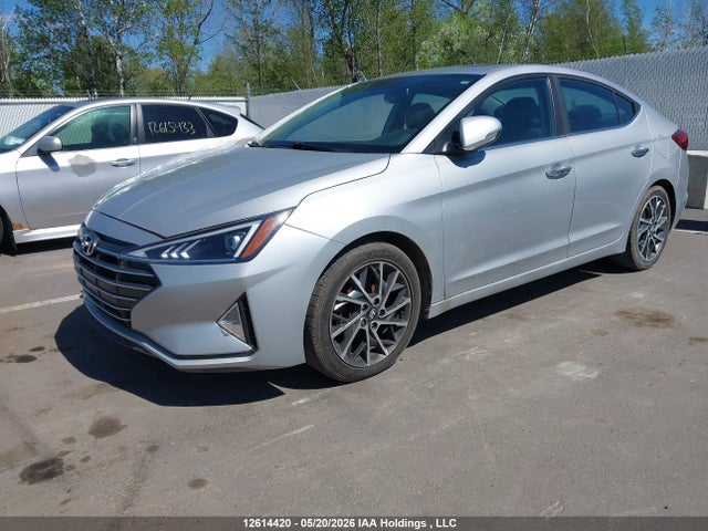 12614420 :رقم المزاد ، KMHD84LF3KU765079 vin ، 2019 Hyundai Elantra Luxury مزاد بيع