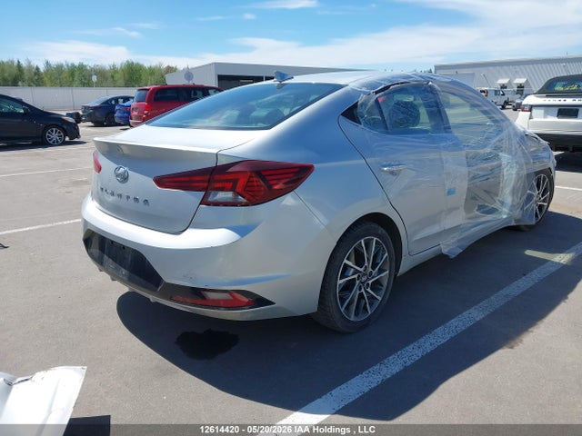 12614420 :رقم المزاد ، KMHD84LF3KU765079 vin ، 2019 Hyundai Elantra Luxury مزاد بيع