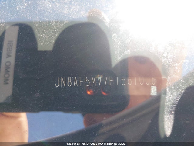 Aukcja sprzedaży 2015 Nissan Juke S/sv/sl/nismo, vin: JN8AF5MV7FT561006, numer aukcji: 12614433