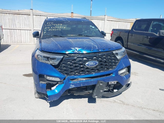 12614439 :رقم المزاد ، 1FMSK8KH1NGA58505 vin ، 2022 Ford Explorer St-line مزاد بيع