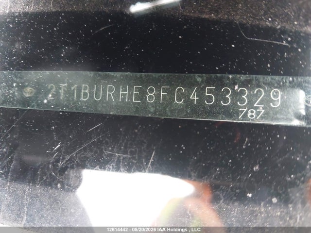 2T1BURHE8FC453329 Toyota Corolla
