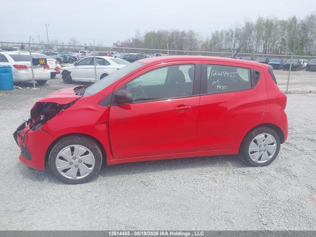 2017 Chevrolet Spark Ls მანქანა იყიდება აუქციონზე, vin: KL8CA6SA4HC799125, აუქციონის ნომერი: 12614455